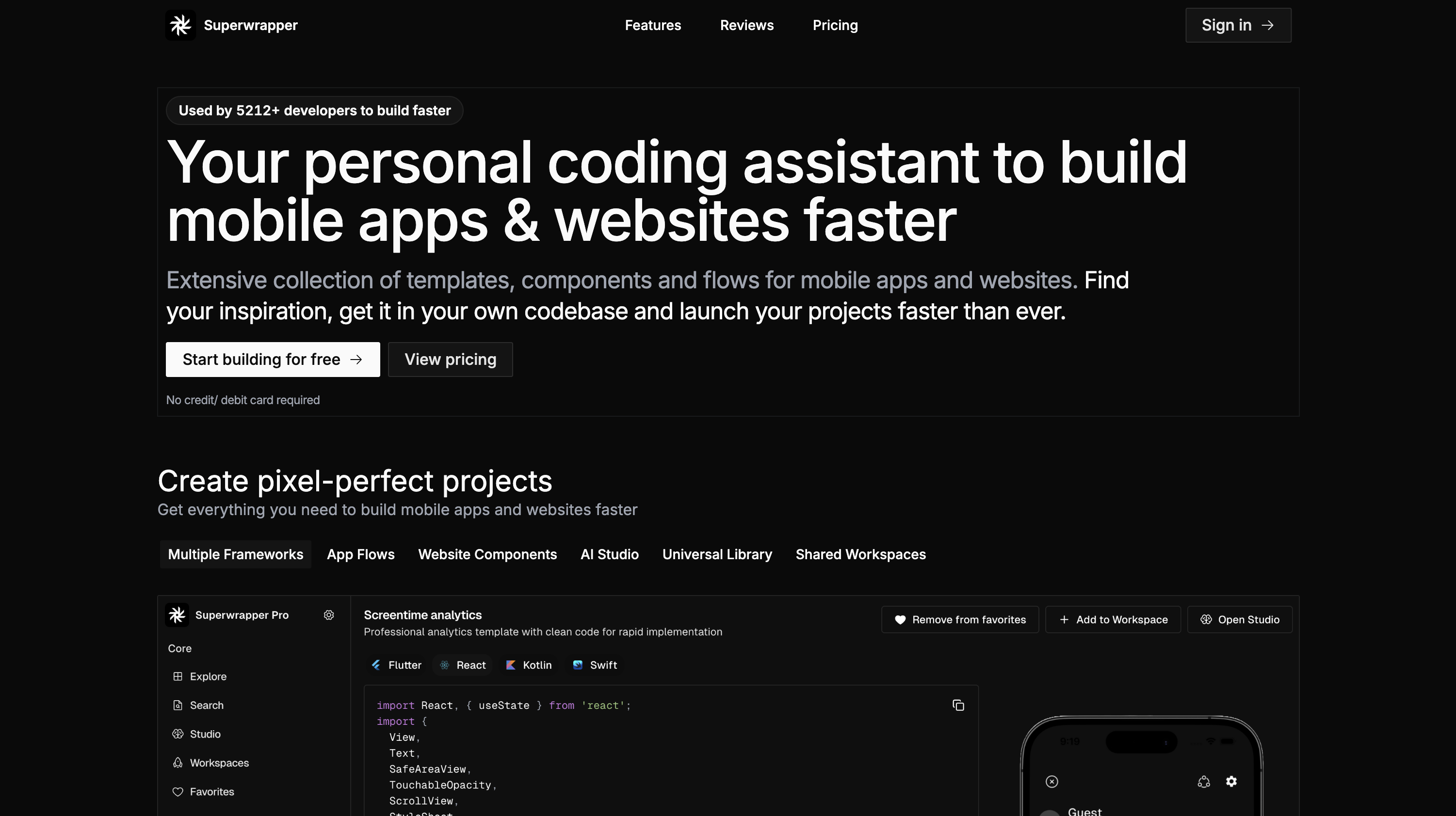 Superwrapper Project Screenshot 6