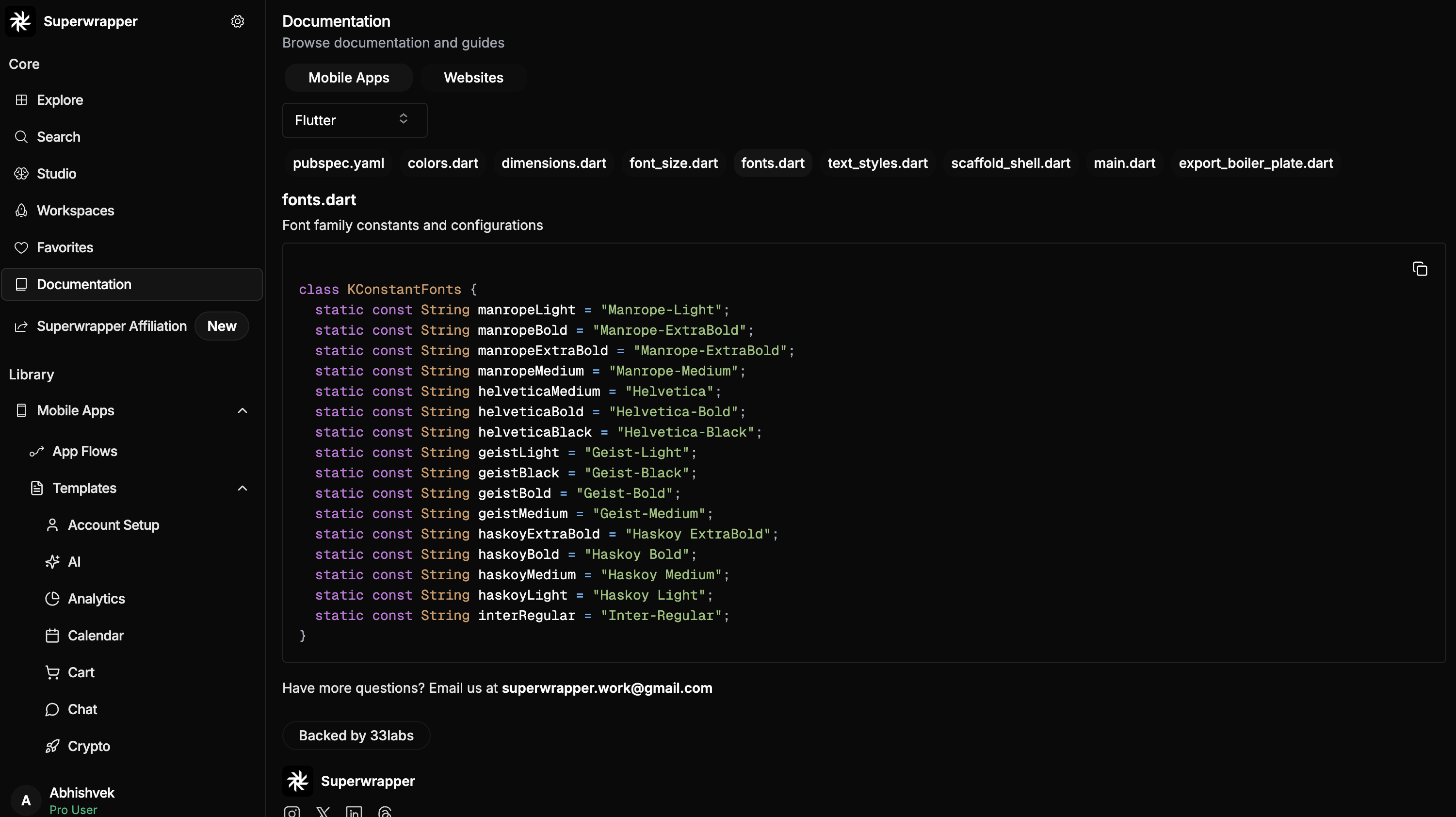 Superwrapper Project Screenshot 1